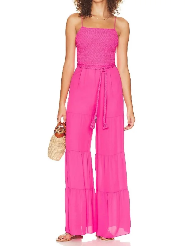 Big Savings Liya Jumpsuit In Candy