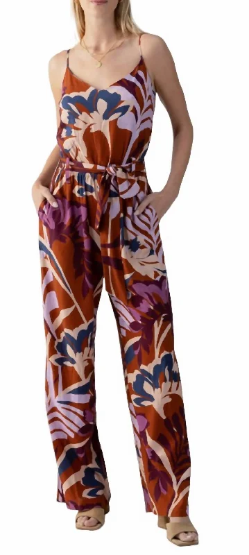 Trendy Women's Wear Collection All Day Jumpsuit In South Palm