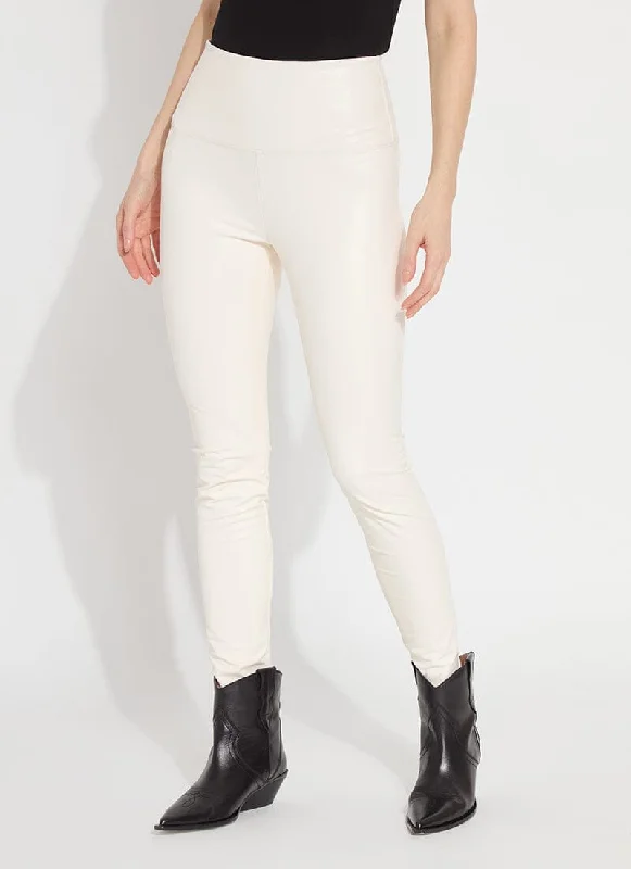 Women's Fashion Hotspots Textured Leather Legging (28.5" Inseam)