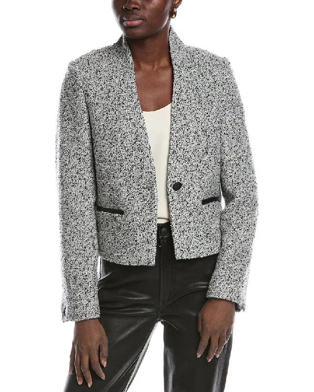 Big Discounts rag & bone Pippa Tweed Wool-Blend Blazer