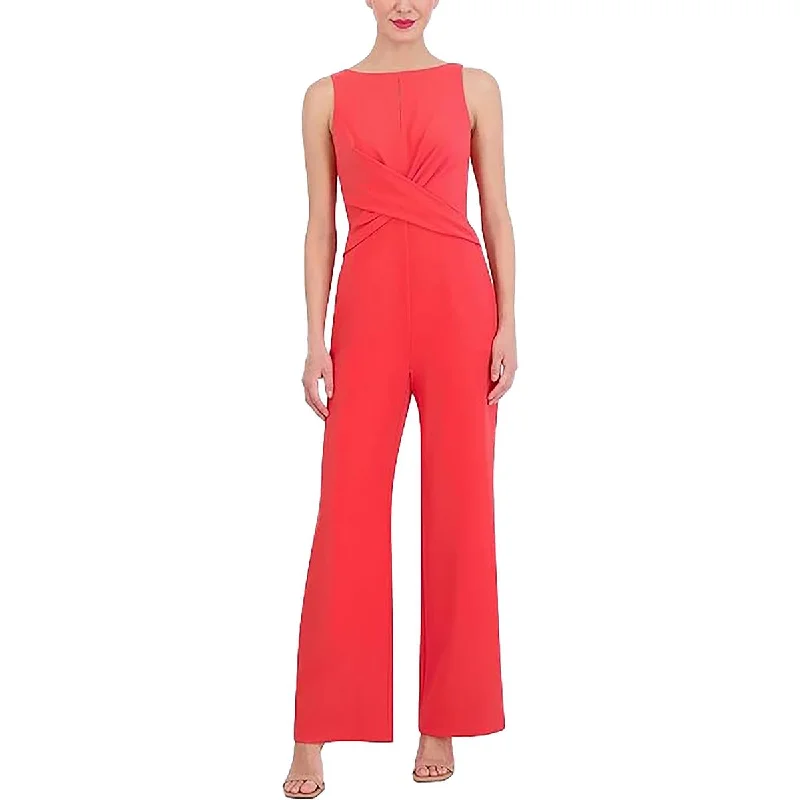 Attire Sale Womens Gathered Wide Leg Jumpsuit