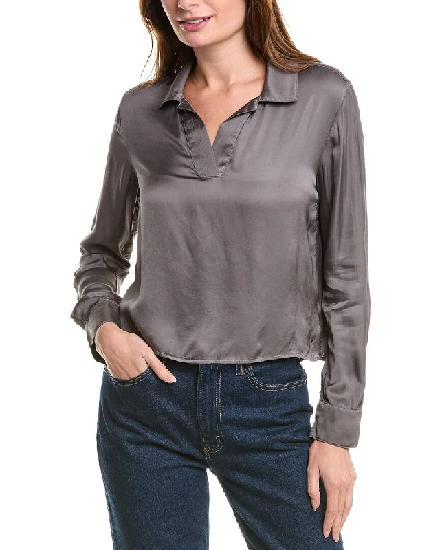 Hot Deals Bella Dahl Wide Placket Pullover