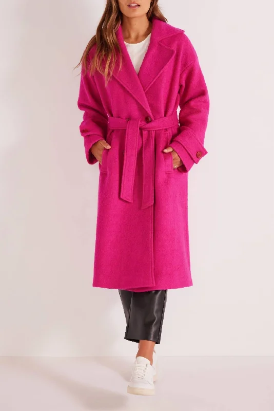 Buy More, Save More Safira Coat In Berry