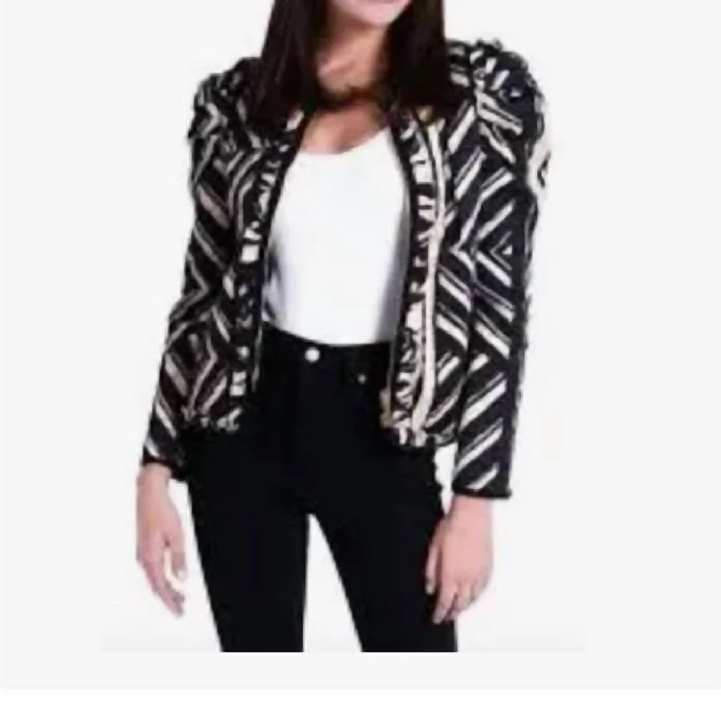 Bold Patterns Ava Jacket In Plaid