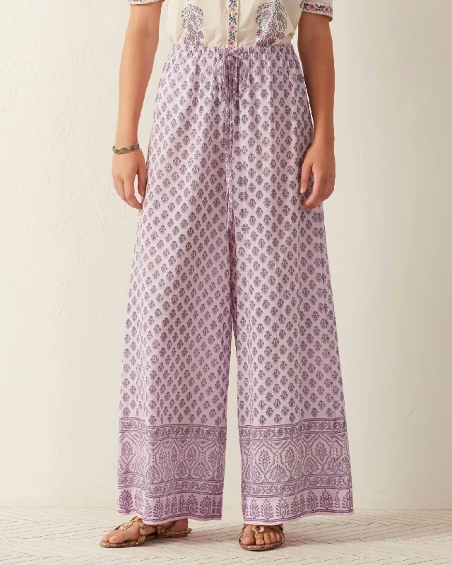 Best Seller Margie Bhutti Pant In Lilac