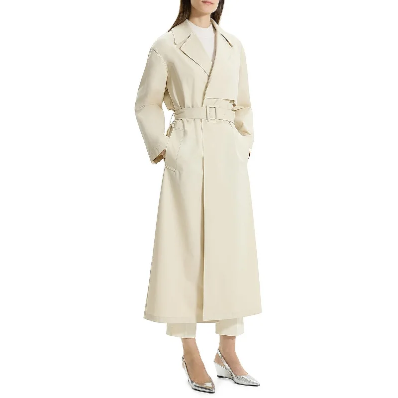 Flash Sale, Don't Miss Womens Wrapped Belted Trench Coat