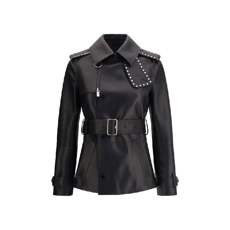 Inspired By You, Designed For You Burberry Leather Women's Jacket