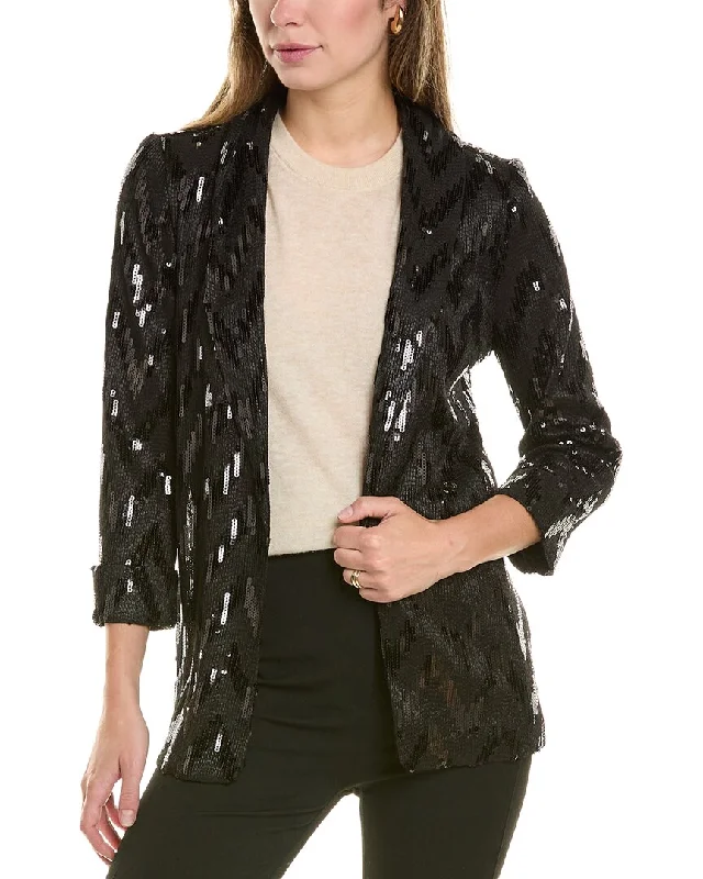 Timeless Elegance Nanette Nanette Lepore Sequin Blazer