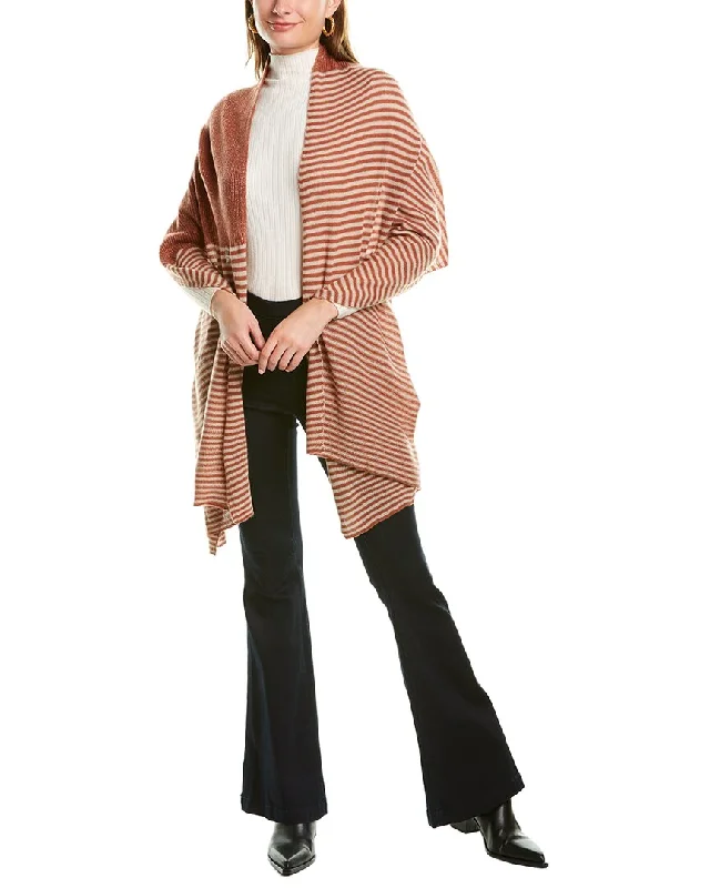 Explore What's New Portolano Stripes & Lurex Cashmere Wrap