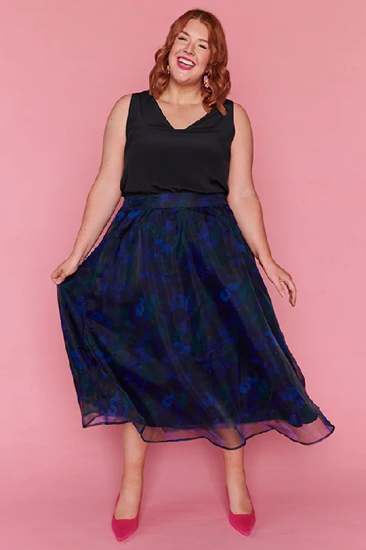 Season Sale Milan Midnight Garden Party Skirt