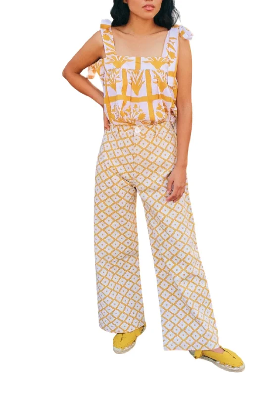 Gift Ideas Disco Pants In Honey Coconut