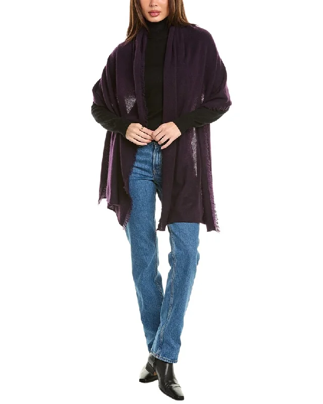 Boho Chic Fashion Amicale Cashmere Fringe Jersey Cashmere Travel Wrap