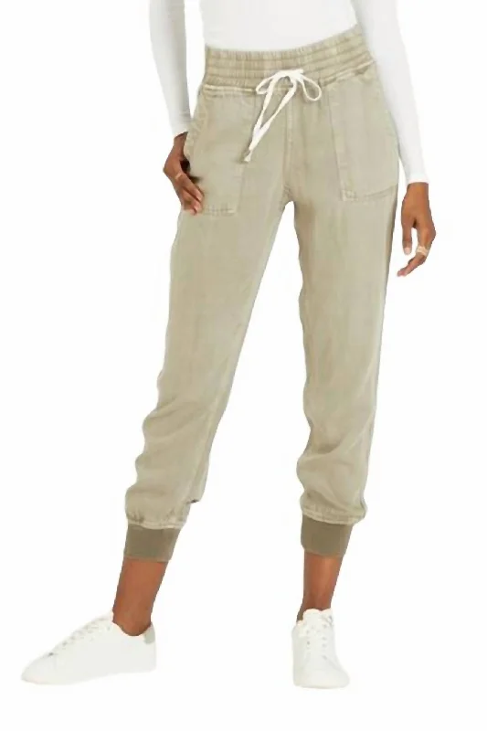 Snag Fabulous Fashion Bargains Jacey Jogger In Desert Sage