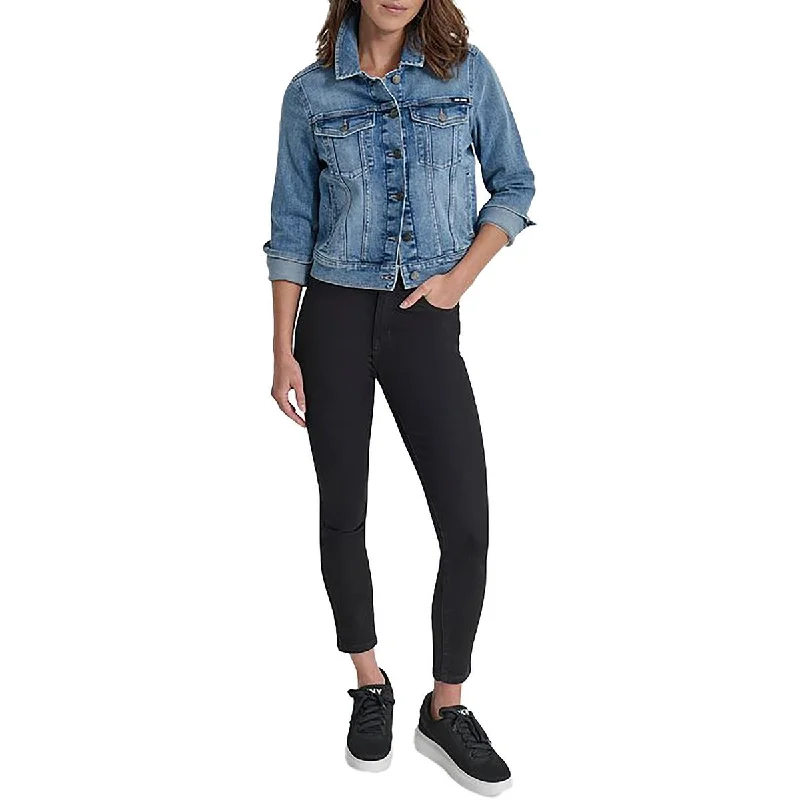 Special Offers Womens Pocket Denim Denim Jacket