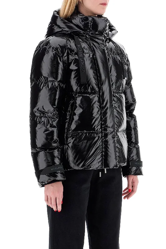 Latest Trends Woolrich Shiny Nylon Down Jacket