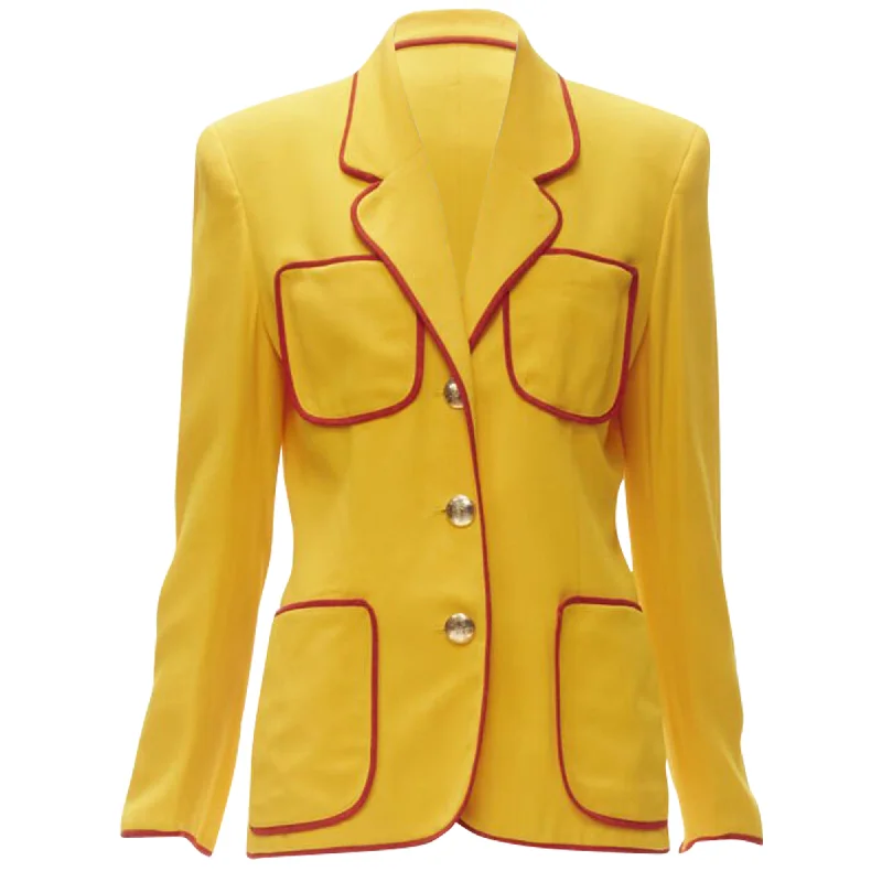 Vintage Elegance Moschino Cheap Chic pocket blazer jacket