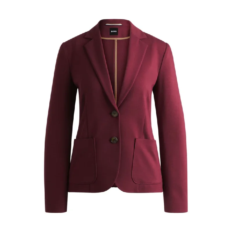 Comfortable Chic Extra-slim-fit jacket in stretch fabric