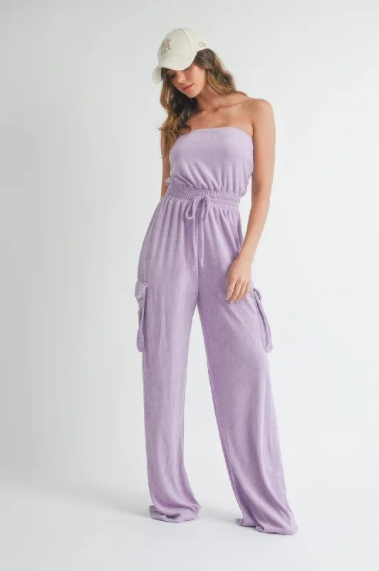 Exclusive Designer Collection Tube Top  Jumpsuit Romper