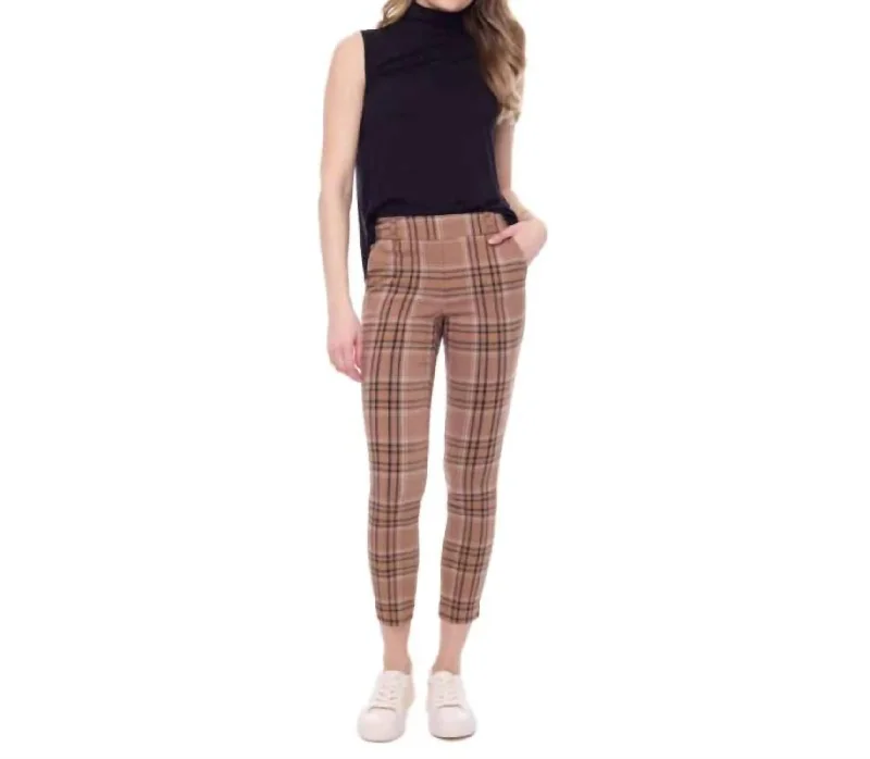 Vibrant Femme Fashion Gwyneth Pants In Scotch