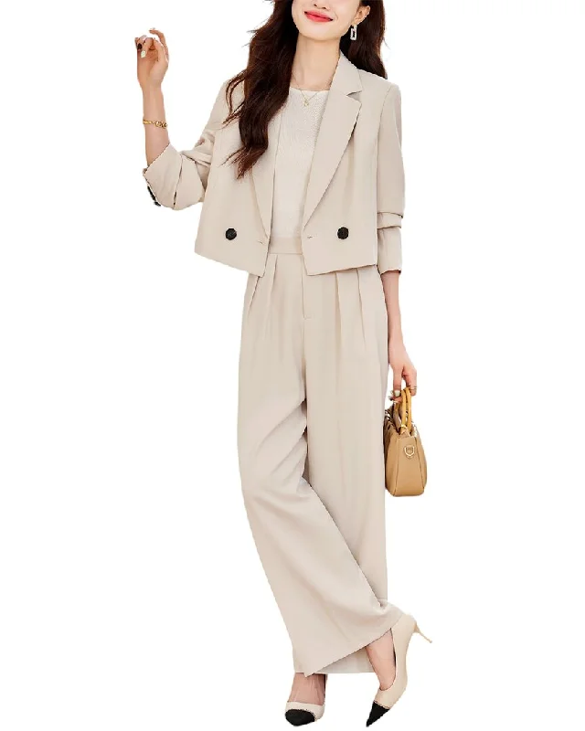 Clearance Sale LIONELLO SALVI 2pc Blazer & Pant Set