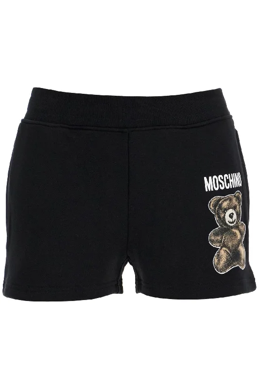 Fresh Styles, Fresh Deals Moschino Women's Teddy Bear Sports Shorts