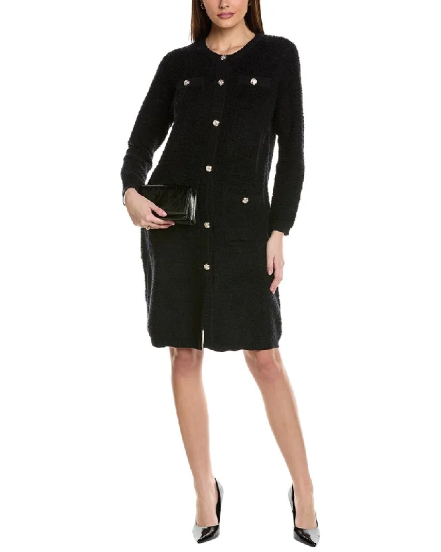 Elegant Attire For The Modern Lady Anne Klein Loop Long Jacket