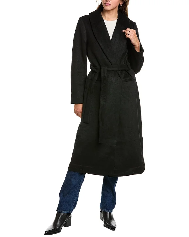 Best Deals Of The Season Femme Society Wool-Blend Coat