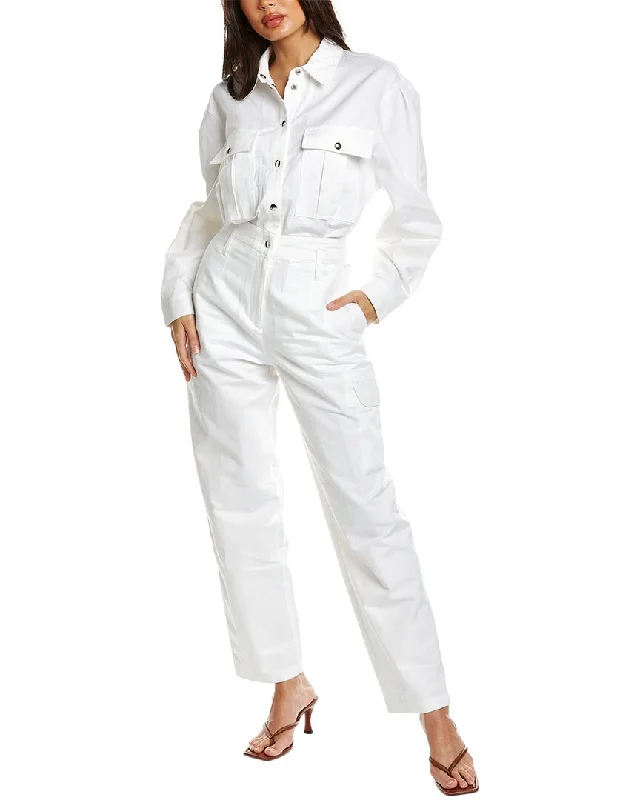 Update With Cottagecore Styles IRO Touza Linen-Blend Jumpsuit