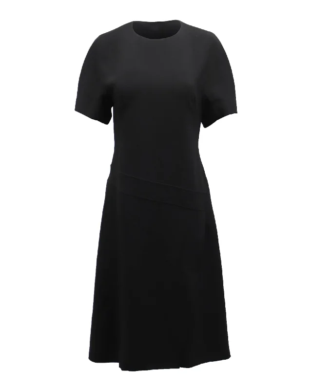 Sale Event, Prices Rock Alexander Wang Pleated Dress in Black Crepe-Satin