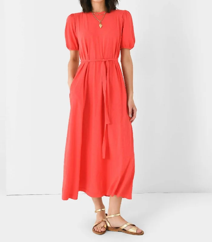 Odd Size Clearance Sale Astrid Dress In Fire