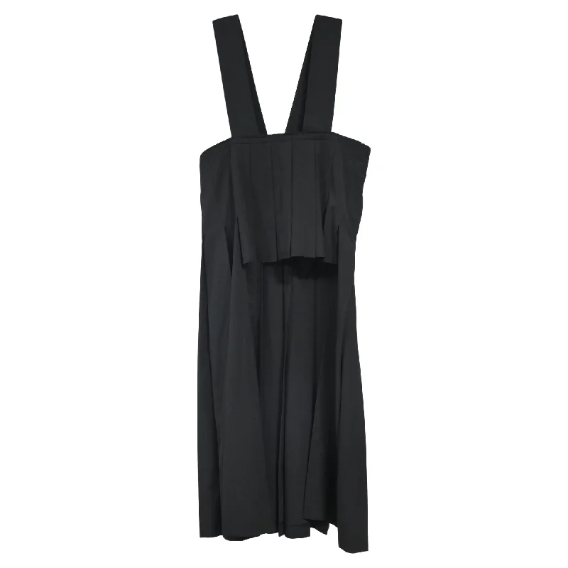 The Latest Trends Comme des Garçons Pinafore Dress in Black Polyester