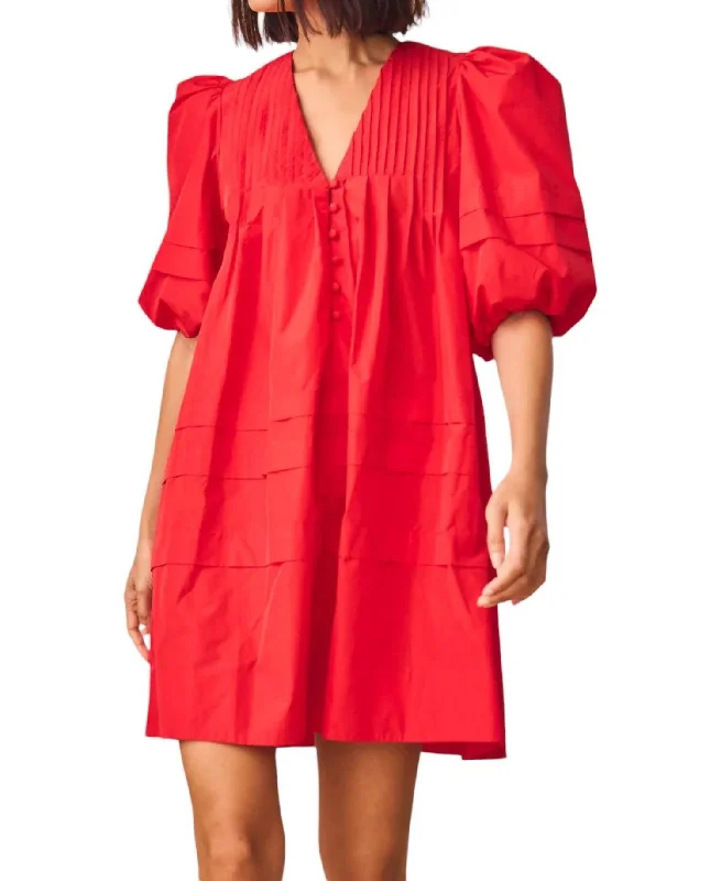 Luxury Fashion Jenkins Dress In Scarlet