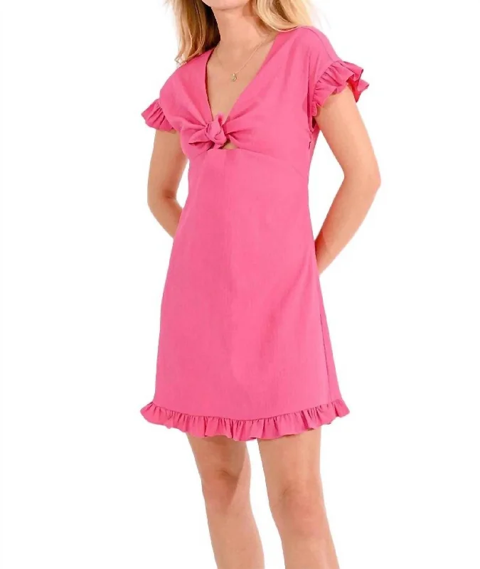 Hot Brand Discounts Peek At You Short Dress In Pink