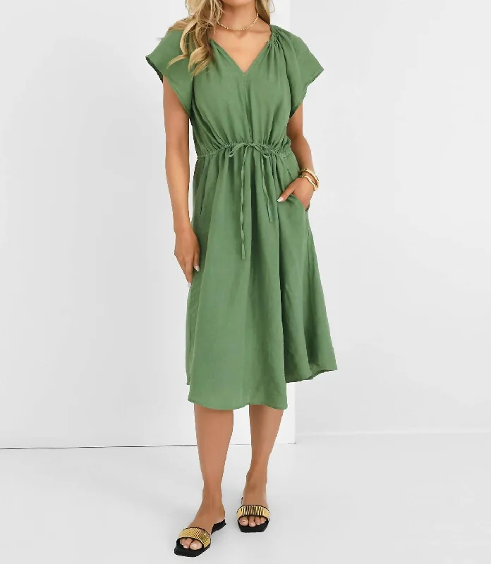 Top Deals Pepper Dress In Aloe