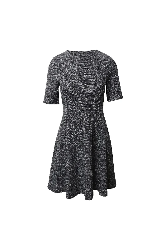 Free Spirited Fashion Theory Knitted Dress in Grey Cotton