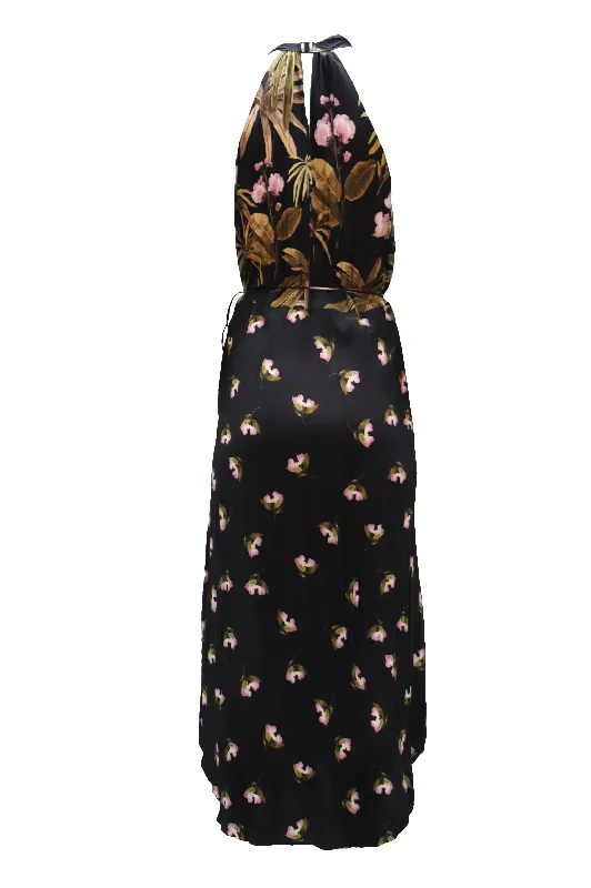 Special Offer For You Vince Garden Dress in Tropical Polyester