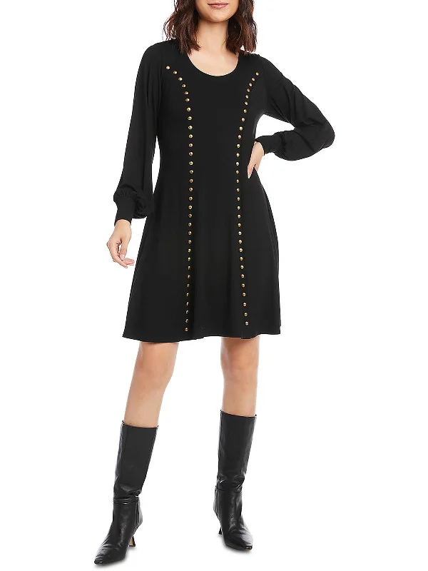 From Casual To Classy Womens Jersey Studded Shift Dress